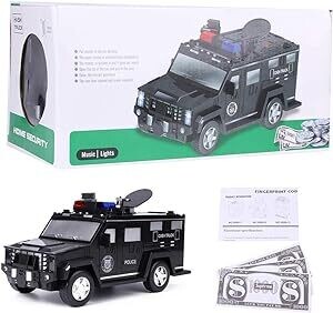 Electronic Cash Truck Savings Bank with Light and Sound
