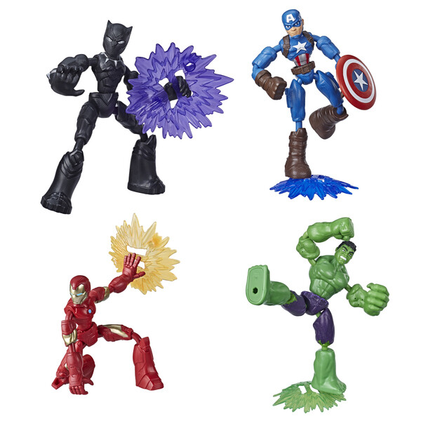 Marvel Avengers Bend & Flex Action Figures – Poseable Heroes

