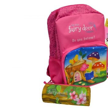 The Fairy Door Bag and Pencil Case Set