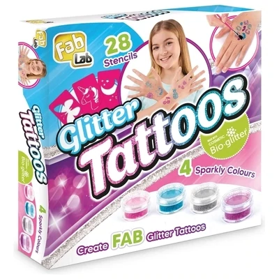 Fab Lab Glitter Tattoos
