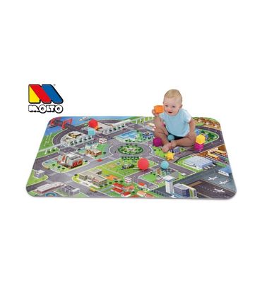 Molto Sensorial Playmate Extra Soft – Plush Sensory Play Mat for Babies​

