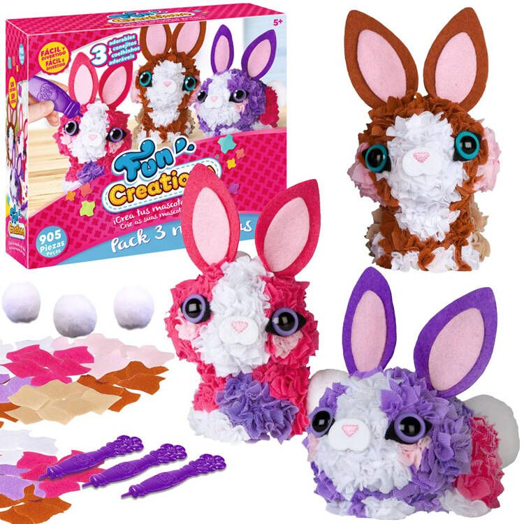Fun Creations Pack of 3