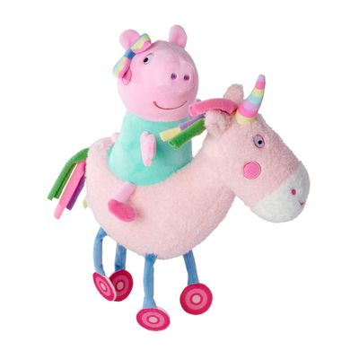 Peppa with Unicorn 30cm Plush