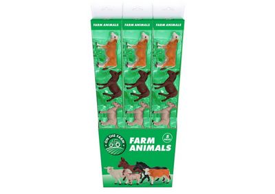 Farm Animals Box of 5 Assorted