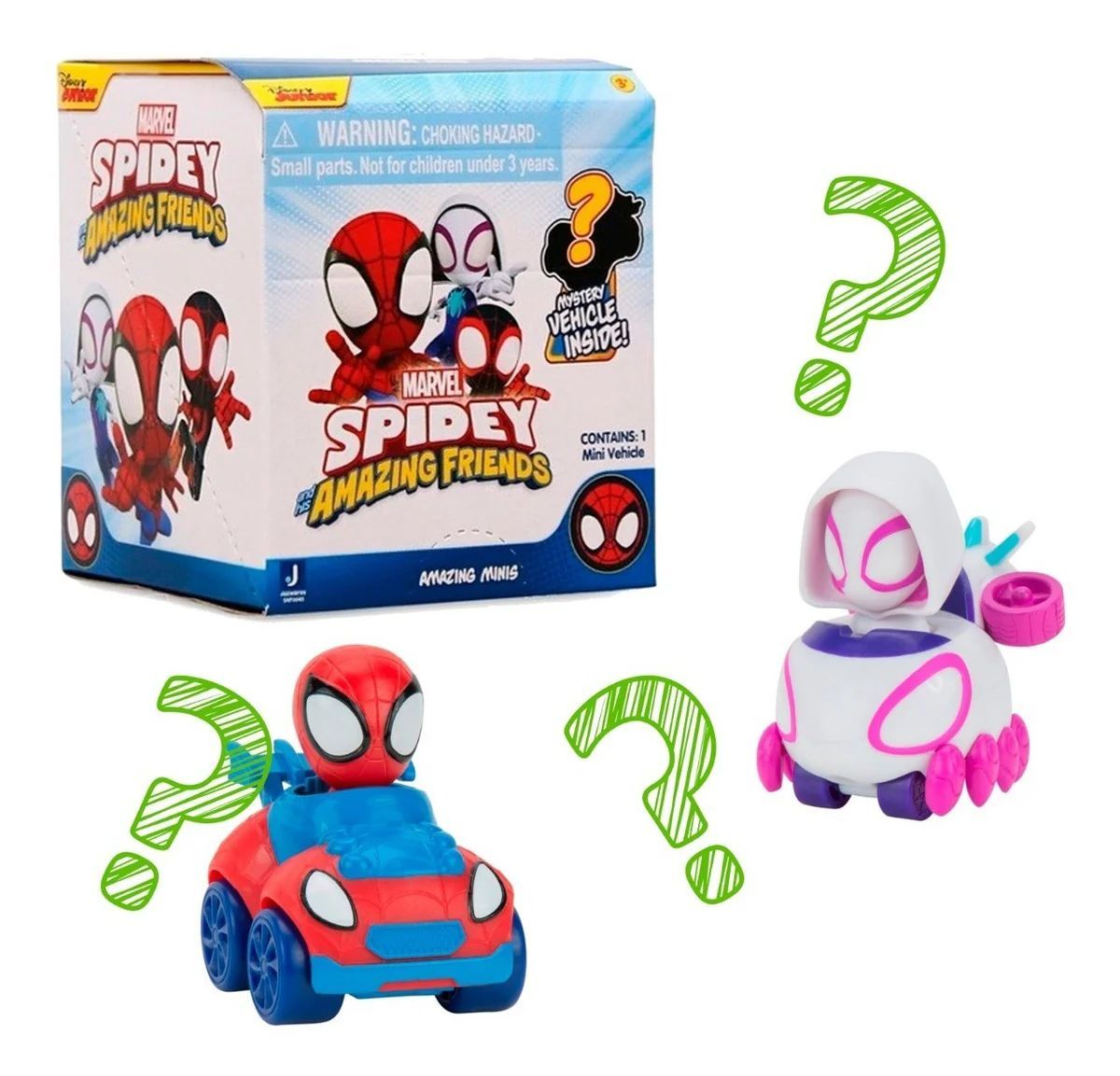 Spidey Mystery Mini Vehicles