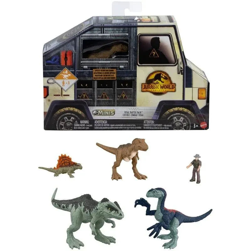 Jurassic World Minis Total Battle Pack
