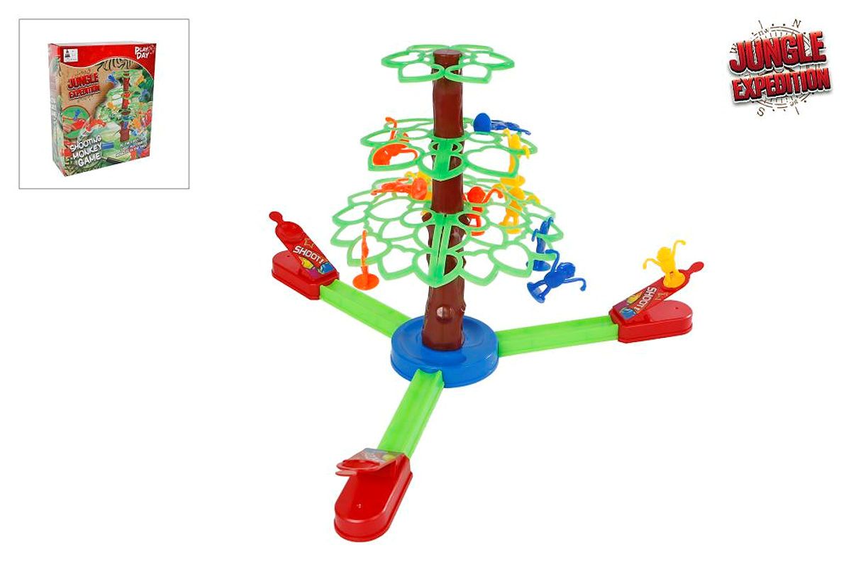 Jungle Expedition Shooting Monkey Game