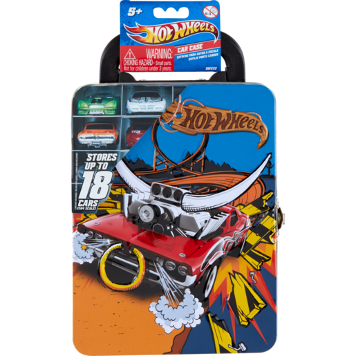 Hot Wheels Metal Car Storage Box