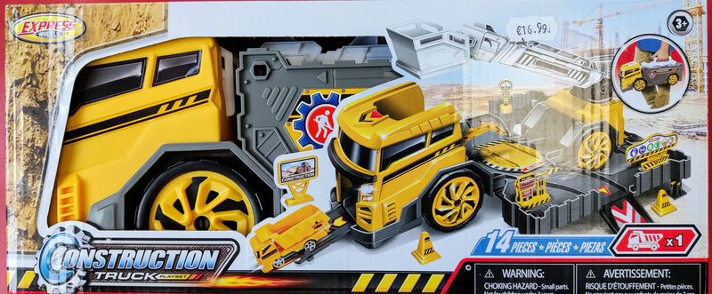 Express Wheels Construction Truck Playset