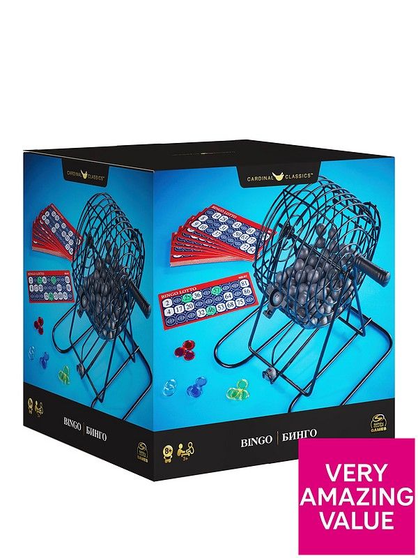 Classic Bingo Cage Game – Family Entertainment

