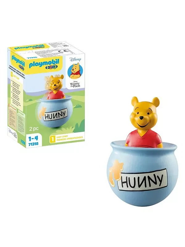 Playmobil Winnie the Pooh in Honeypot wobble toy​
