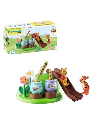 Playmobil Disney Winnie Bee Garden playset with Winnie the Pooh and Tigger​
