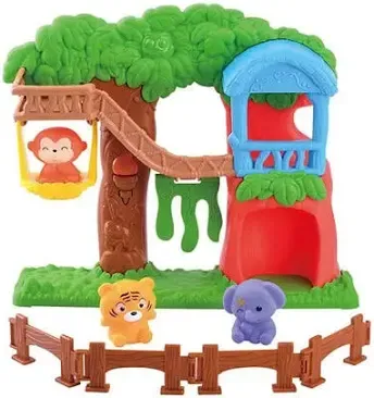 Animal Playground Set with Sound – colorful interactive playset for toddlers featuring animal figures and sound effects​

