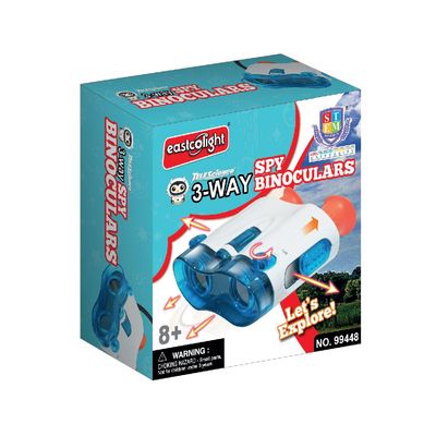 3-Way Spy Binoculars – Toy binoculars with triple viewing angles for kids​


