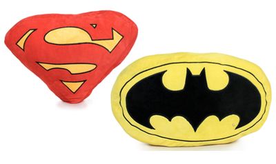 DC Comics Batman or Superman Cushion