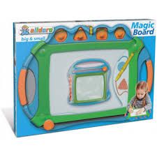 Alldoro Big and Small Magic Board Set – Two magnetic drawing boards for kids.

