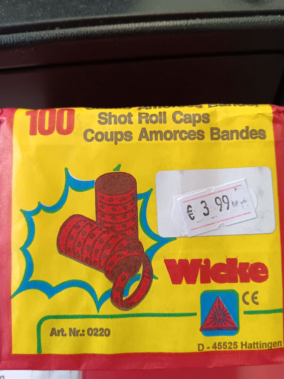 Toy Gun Caps – Classic Ring Caps for Cap Guns

