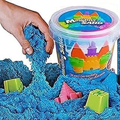 Moving Sand 500g Bucket Asst