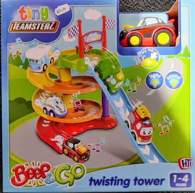 Tiny Teamsterz Beeb n Go Twisting Tower