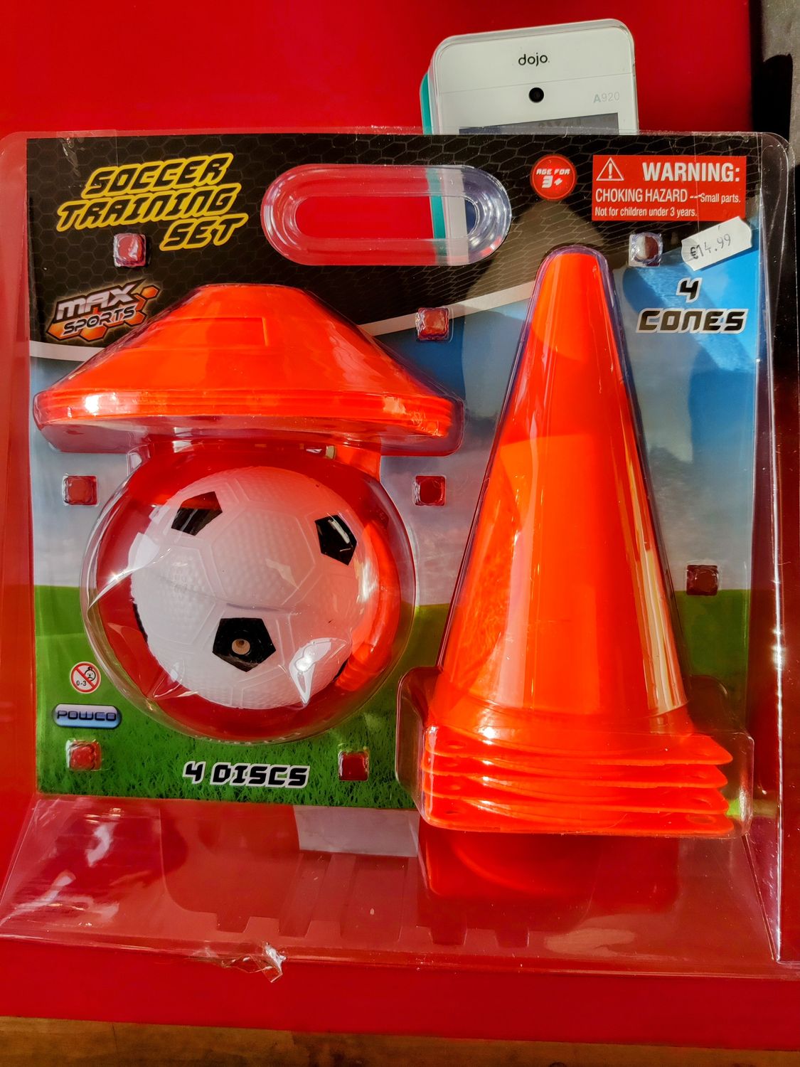 Max Sports Soccer Training Set indoor