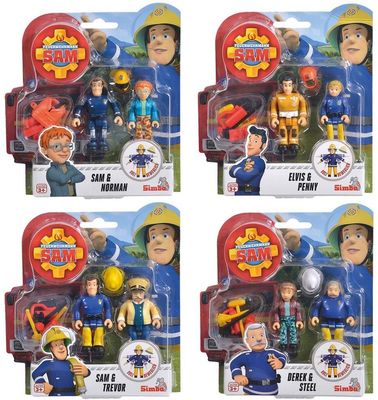Fireman Sam 2 Figure pk Assorted