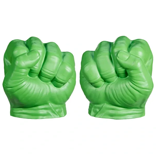 Avengers Hulk Smash Fists – Green foam fists with sound effects for kids.

