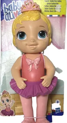 Baby Alive Sweet Ballerina Doll – Poseable doll in ballet attire for imaginative play.

