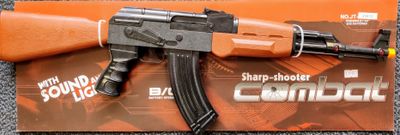 Machine Gun with Sound and Light