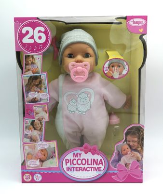 Bayer Piccolina Interactive Baby Doll with Accessories