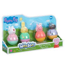 Weebles Peppa and Friends Figure Pack