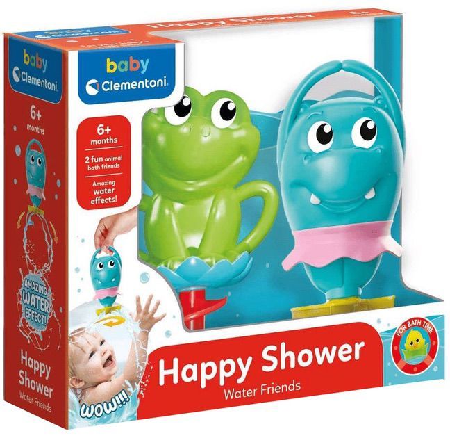 Clementoni Baby Bath Happy Shower Set
