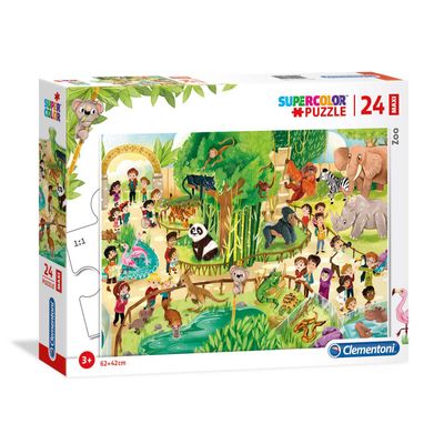 Clementoni Zoo 24pc Maxi Puzzle