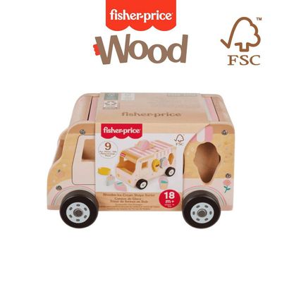 Fisher Price Wooden Ice Cream Shop Sorter
