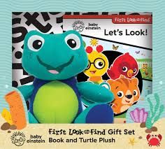 Baby Einstein Set with Turtle and Book