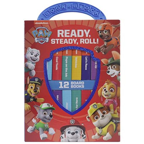 Paw Patrol Ready Steady Roll Set of 12 Board Books