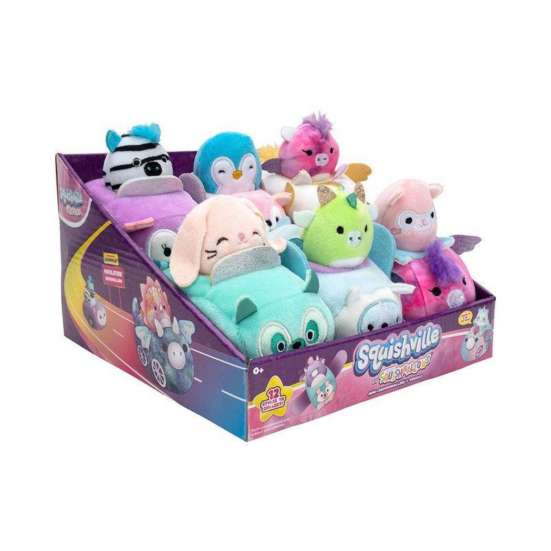 Squishville Squishallows with Vehicle variety