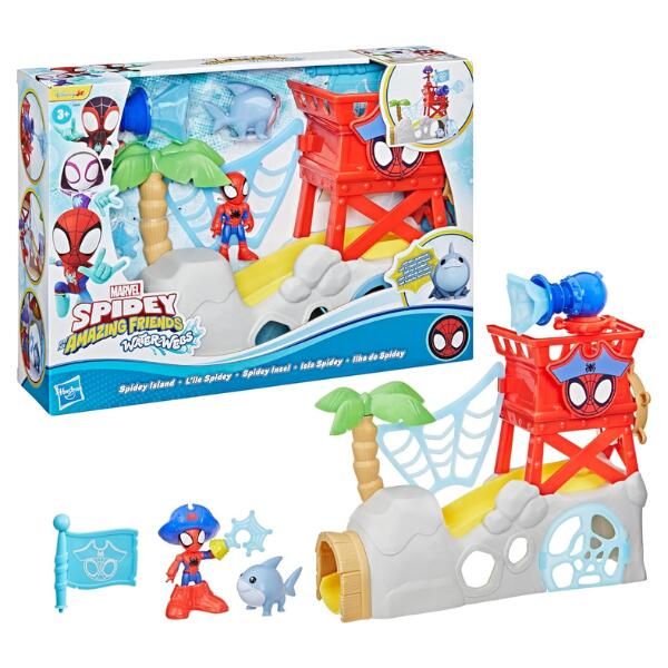 Spidey Island Playset