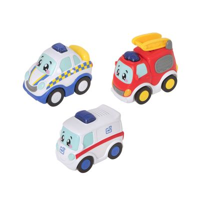 Beep and Go Vehicles 3 pk