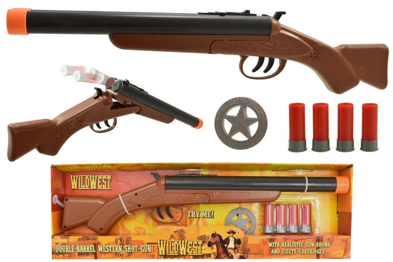 Wild West Double Barrel Shotgun