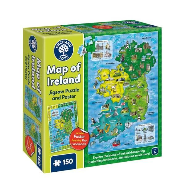 Orchard Map of Ireland Puzzle