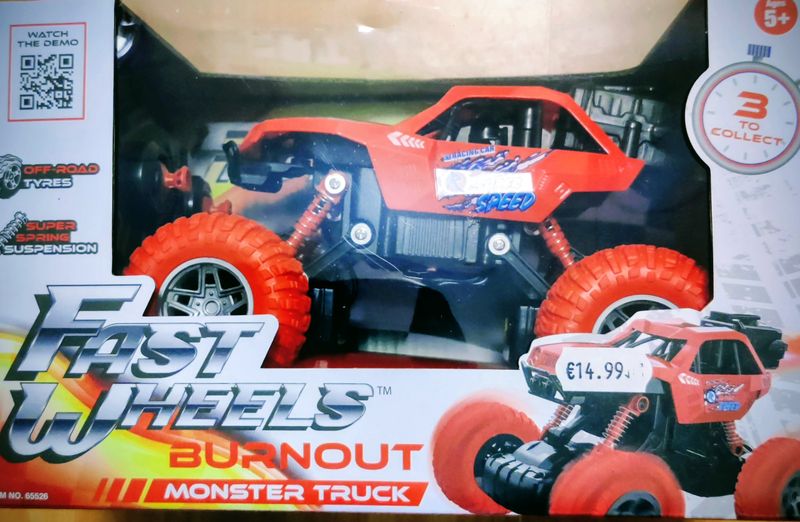 Fast Wheels Burnout Monster Truck