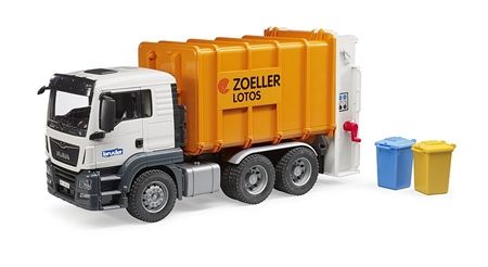 Bruder 3762 Man Tgs Rear Loading Garbage Truck