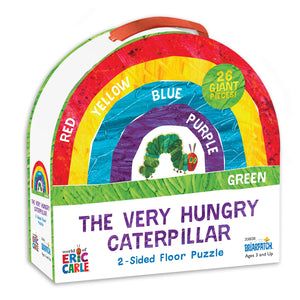 The Very Hungry Caterpillar 2 Sided Floor Puzzle