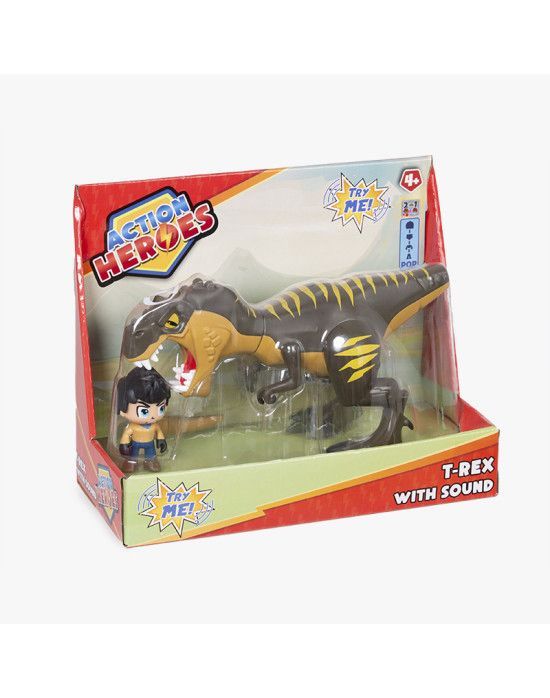 Action Heroes T Rex with Sound