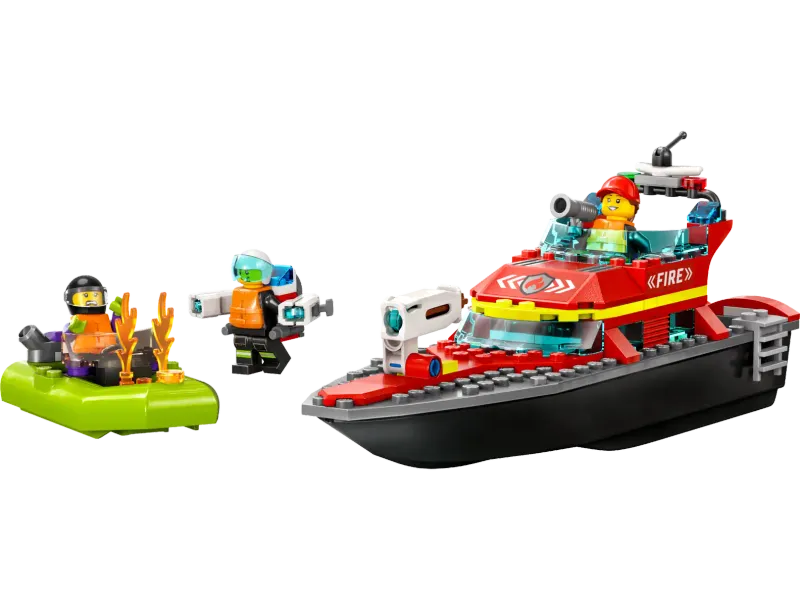 Lego 60373 Fire Rescue Boat