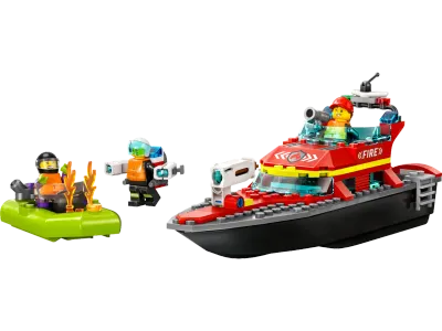 Lego 60373 Fire Rescue Boat