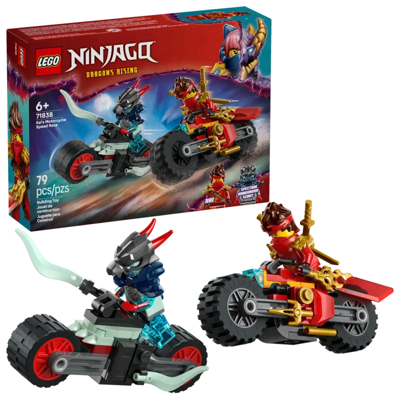 Lego Ninjago 71838 Kai's Motorcycle Speed Race