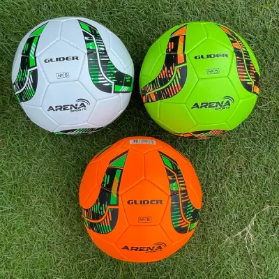 Size 5 Leather Football Assorted