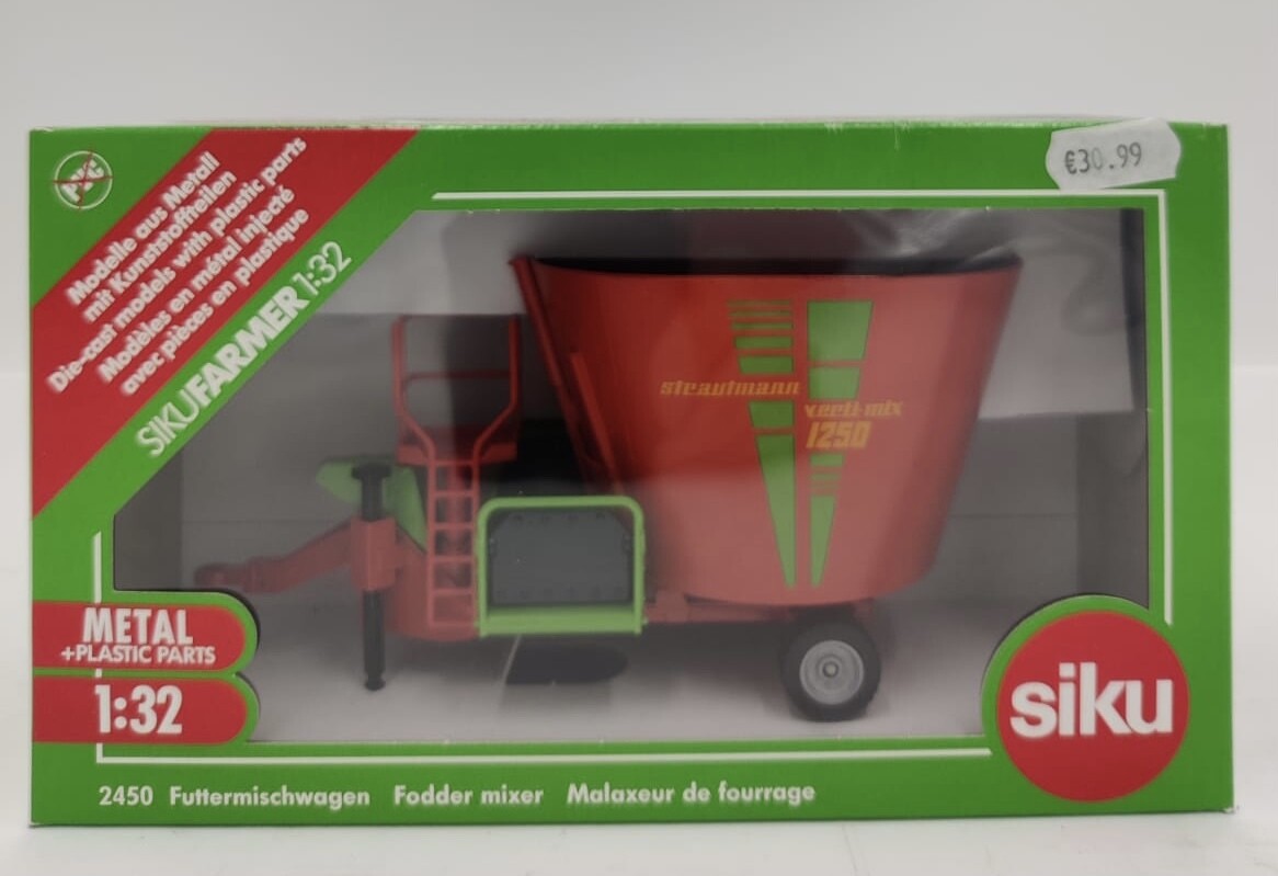 Siku 1:32 scale Strautmann Verti-Mix 1250 fodder mixer toy