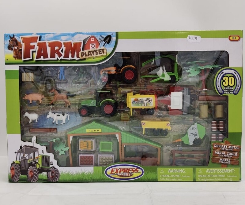 Express Wheels 50 pc Farm Playset